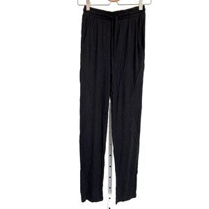 H&M Basic Black Drawstring Pants